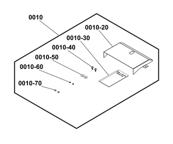 Intake Air Diverter Diagram and Parts List for 6925-00  Briggs and Stratton Miscellaneous